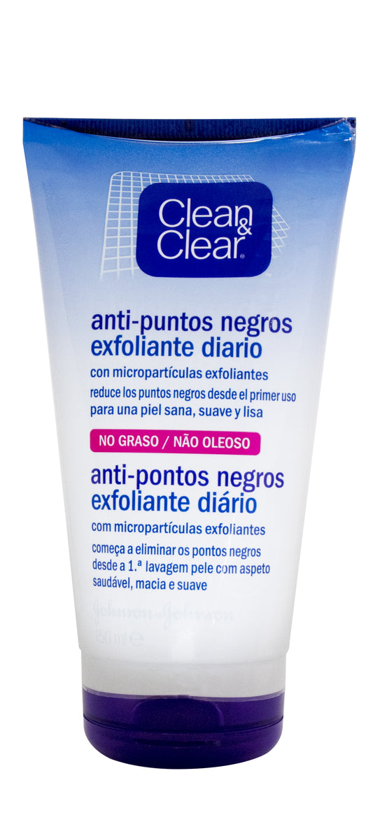 Clean Clear Facial Gel Exfoliating Blackheads -150ml