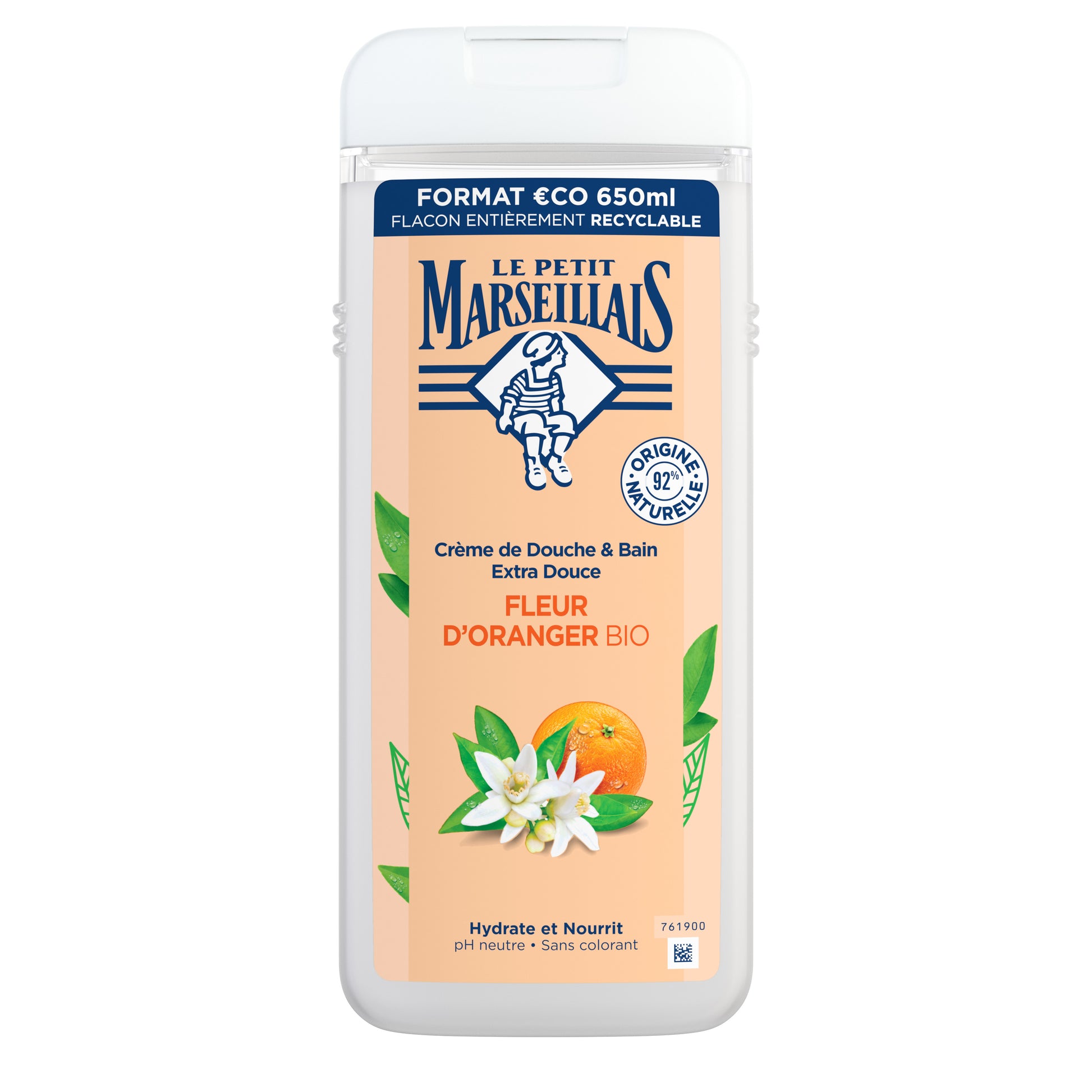 Le Petit Marseillais Shower Gel Orange Blossom - 650ml - Healtsy