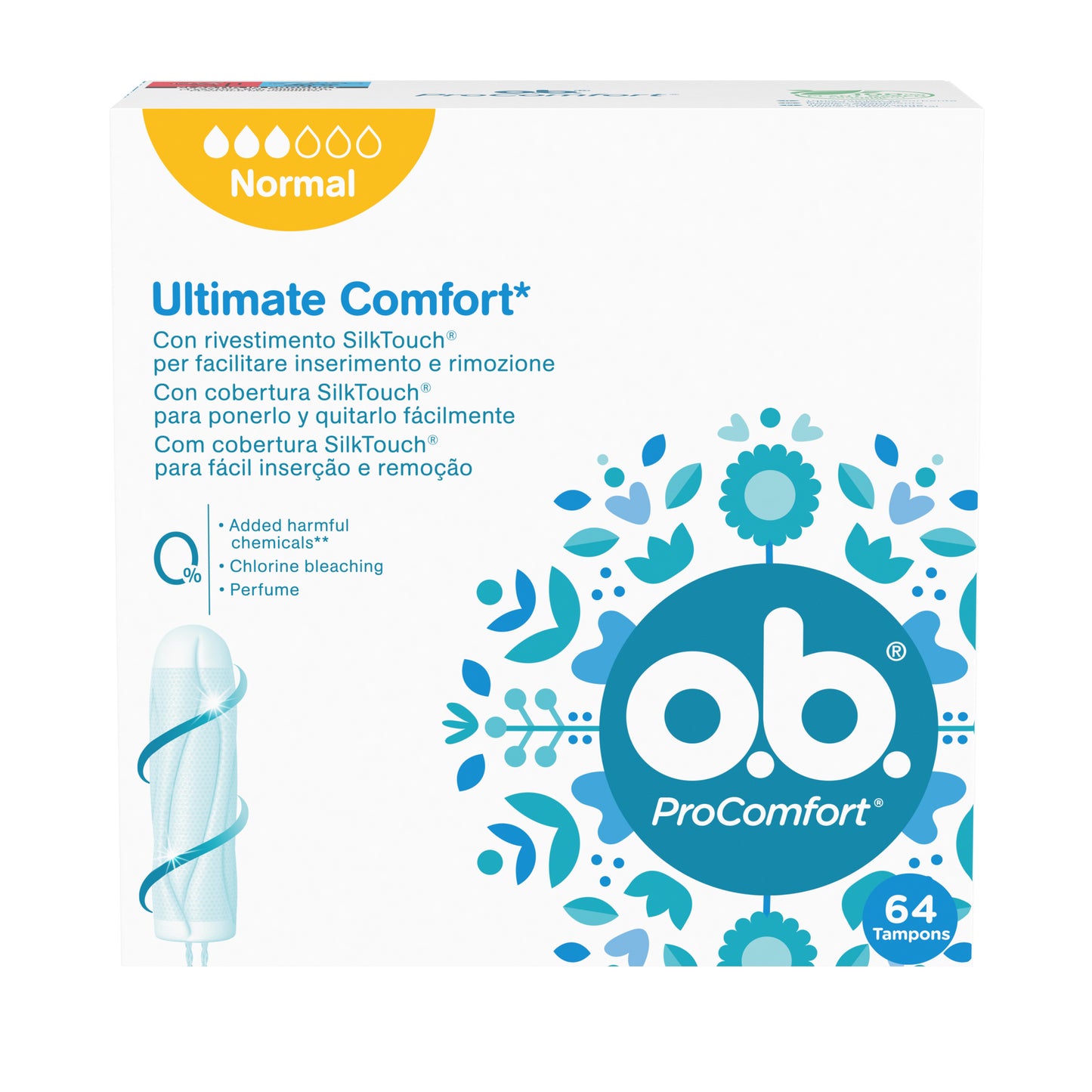 OB Proconfort Normal (x64 tampons) - Healtsy