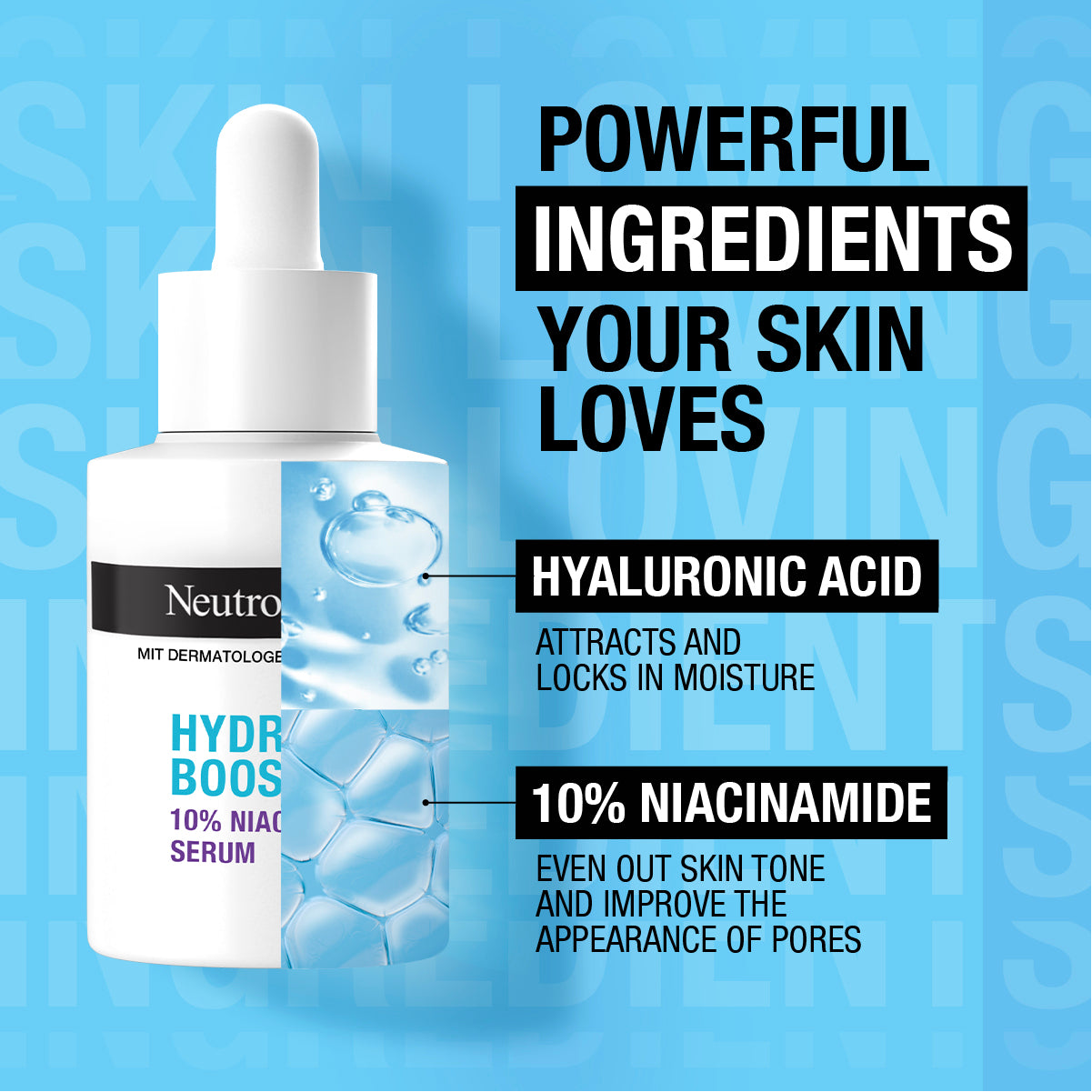 Neutrogena Hydro Boost+ Niacinamide Serum - 30ml - Healtsy