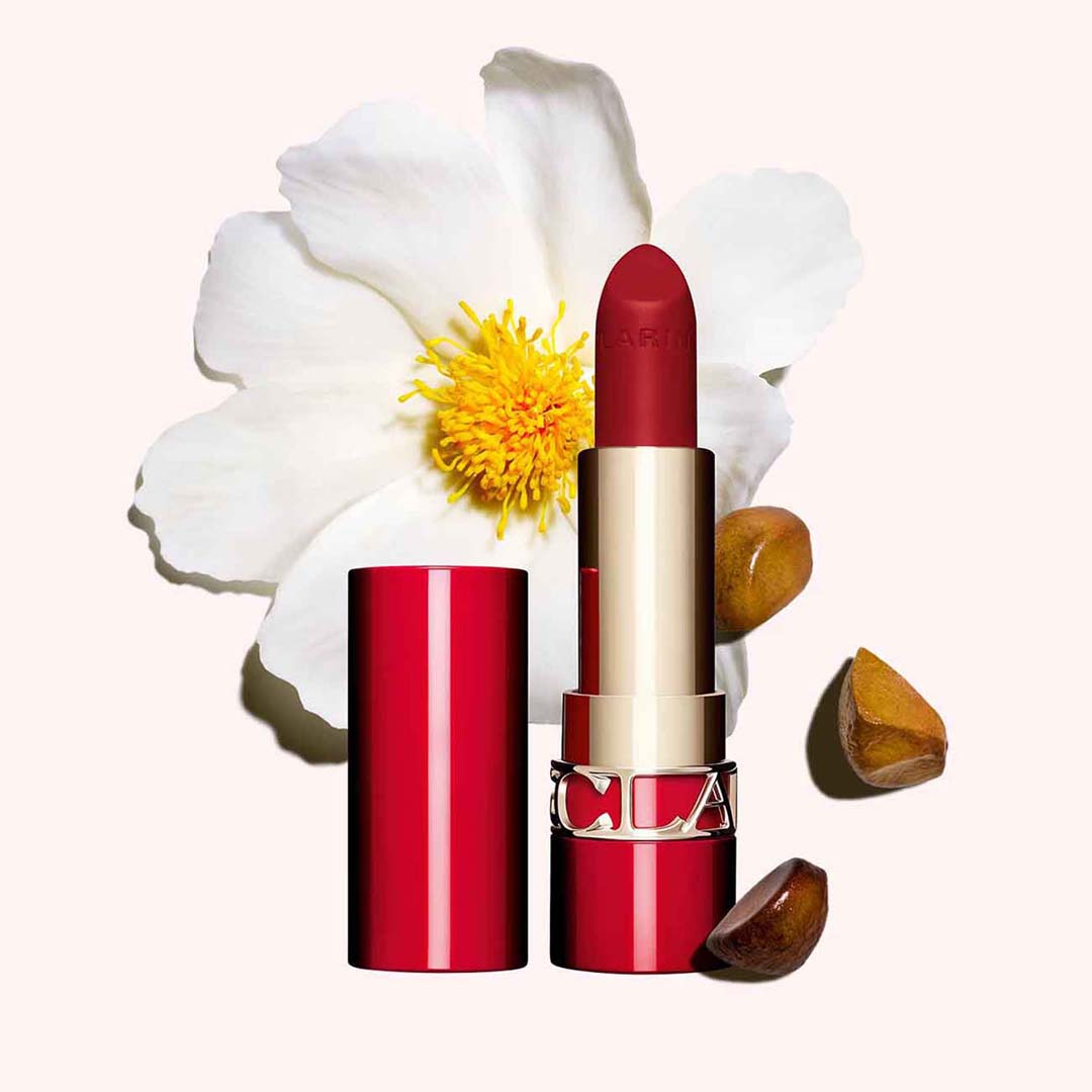 Clarins Joli Rouge Velvet _ 793V_Red Cranberry - Healtsy