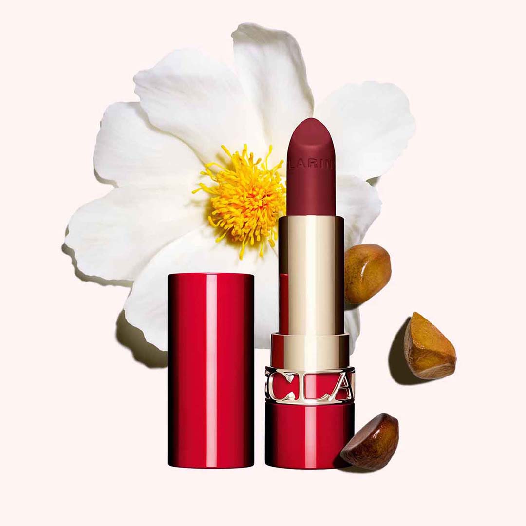 Clarins Joli Rouge Velvet _ 796V_ Red Plum - Healtsy