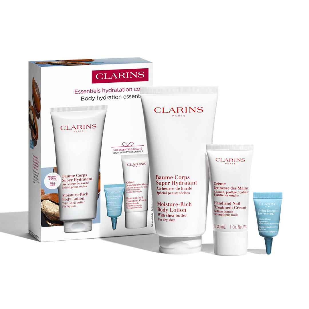 Clarins Body Hydration Essentials - Healtsy
