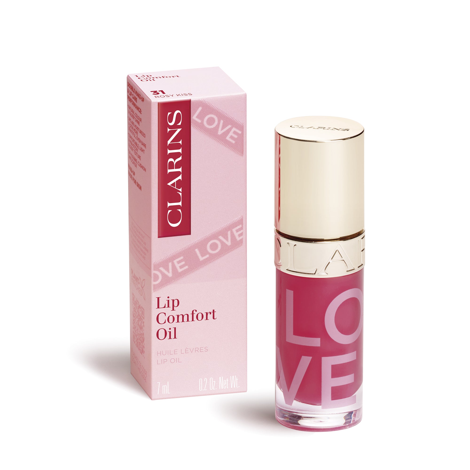 Clarins Lip Comfort Oil _31_ Rosy Kiss - Healtsy