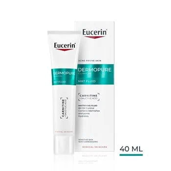 Eucerin Dermopure Mattifying Fluid - 40Ml - Healtsy