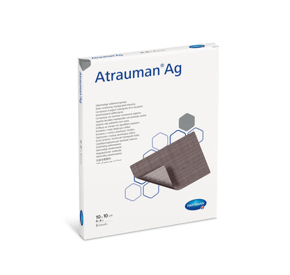 Atrauman Ag Compress_ 10 x 10 cm (10 dressings) - Healtsy