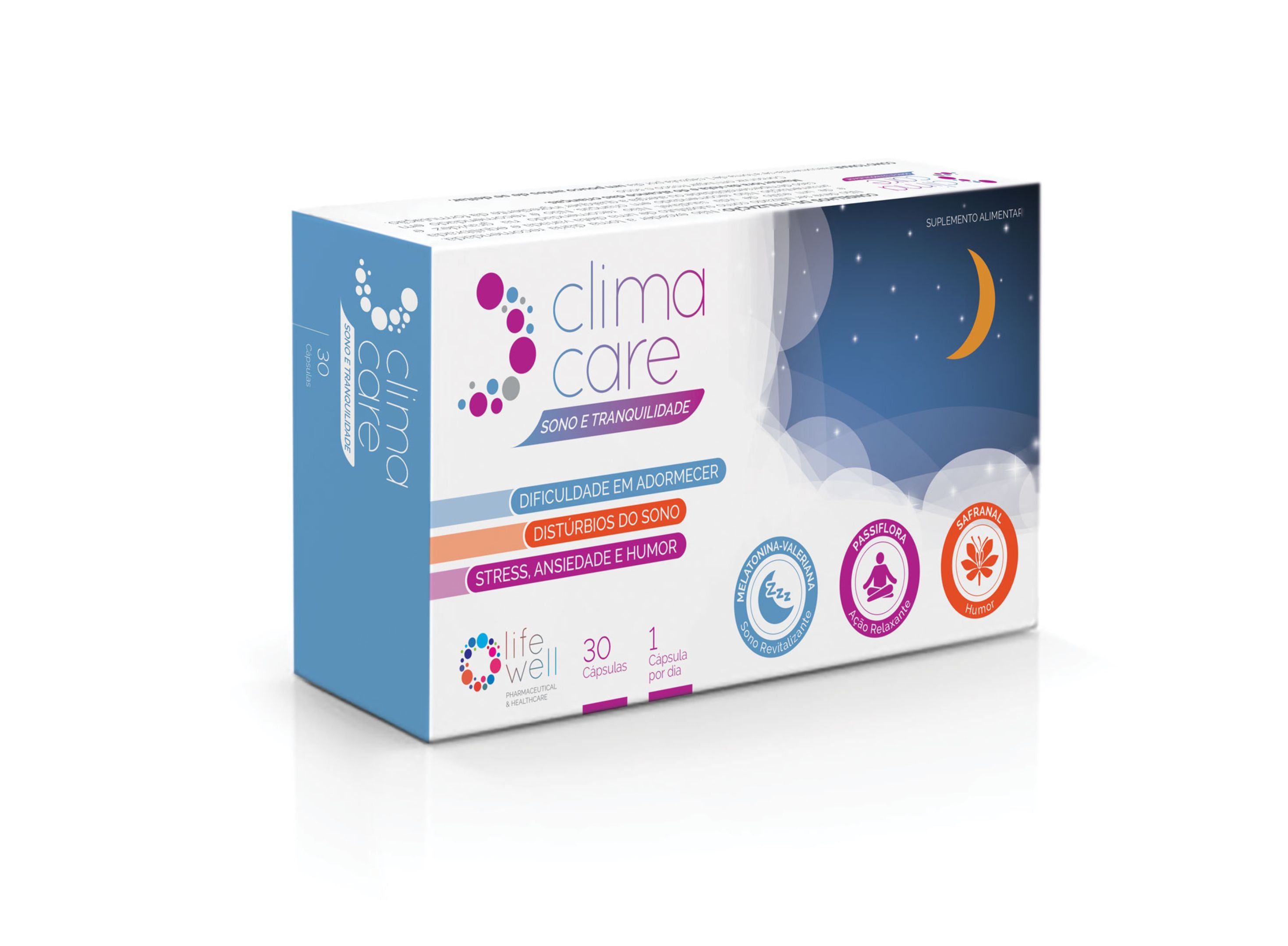 Climacare Sleep & Tranquility (x30 capsules) - Healtsy
