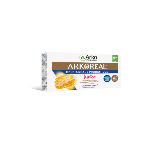 Arkoreal royal jelly + Junior Probiotics (x5 bottles)