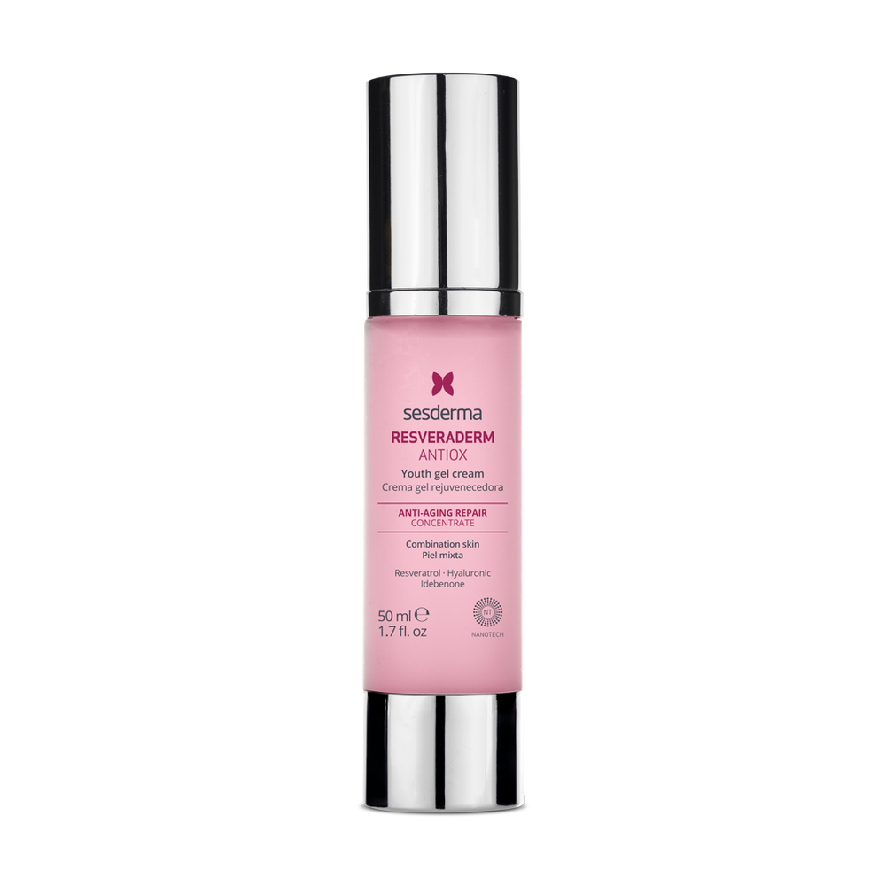 Sesderma Resveraderm Antioxidant Gel Cream for Combination Skin - 50ml - Healtsy