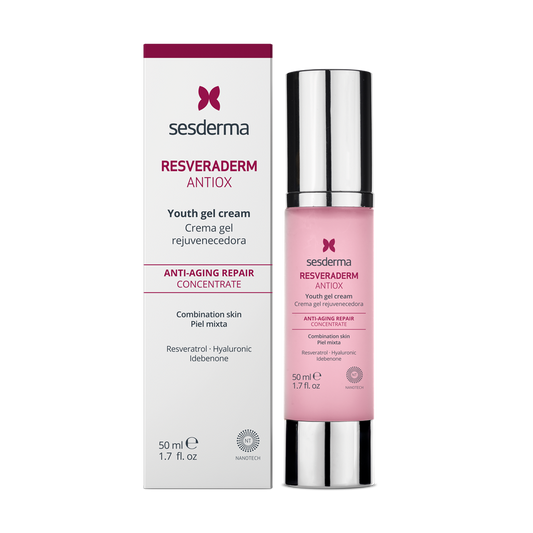 Sesderma Resveraderm Antioxidant Gel Cream for Combination Skin - 50ml - Healtsy