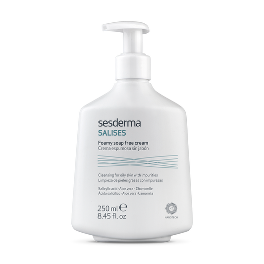 Sesderma Salises Foaming Cream Without Facial Soap - 250ml - Healtsy