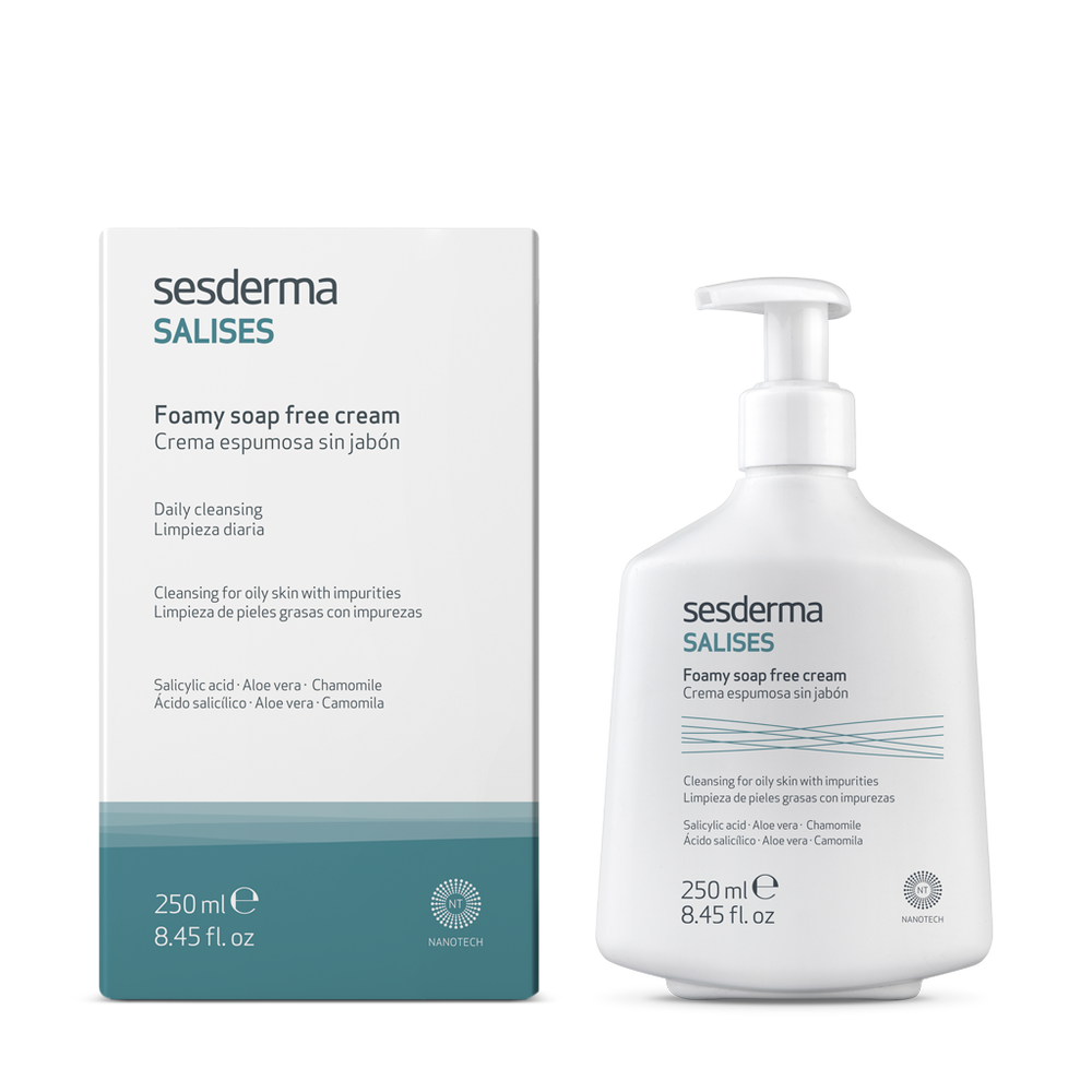 Sesderma Salises Foaming Cream Without Facial Soap - 250ml - Healtsy