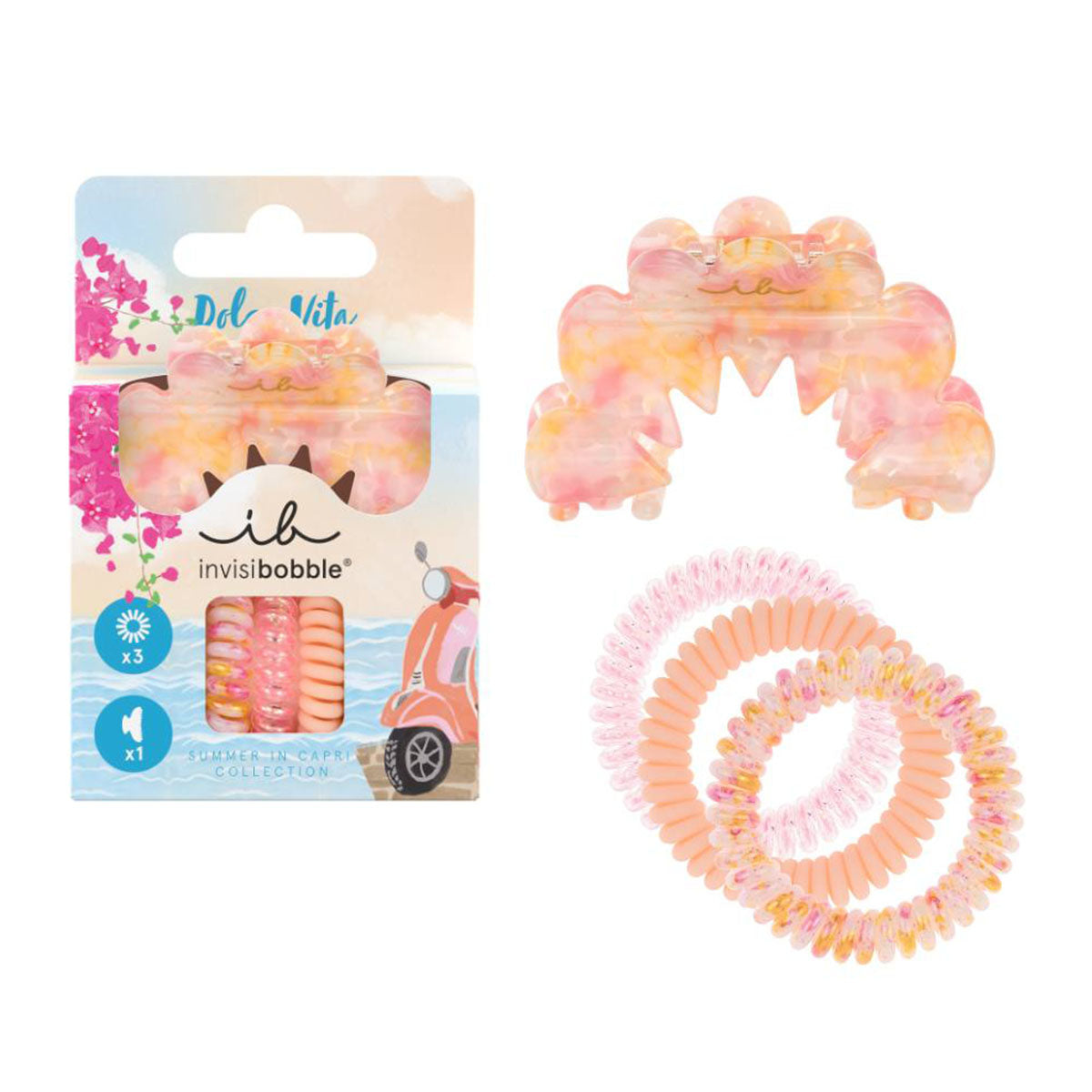 Invisibobble Set Capri Dolce Vita - Healtsy
