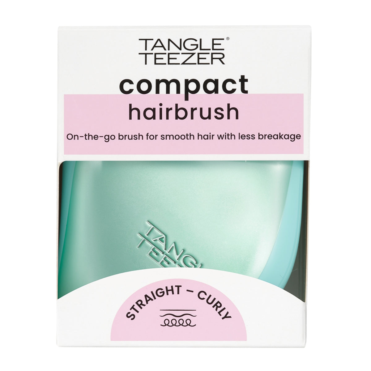 Tangle Teezer Compact Teal Matte Hair Brush - Healtsy