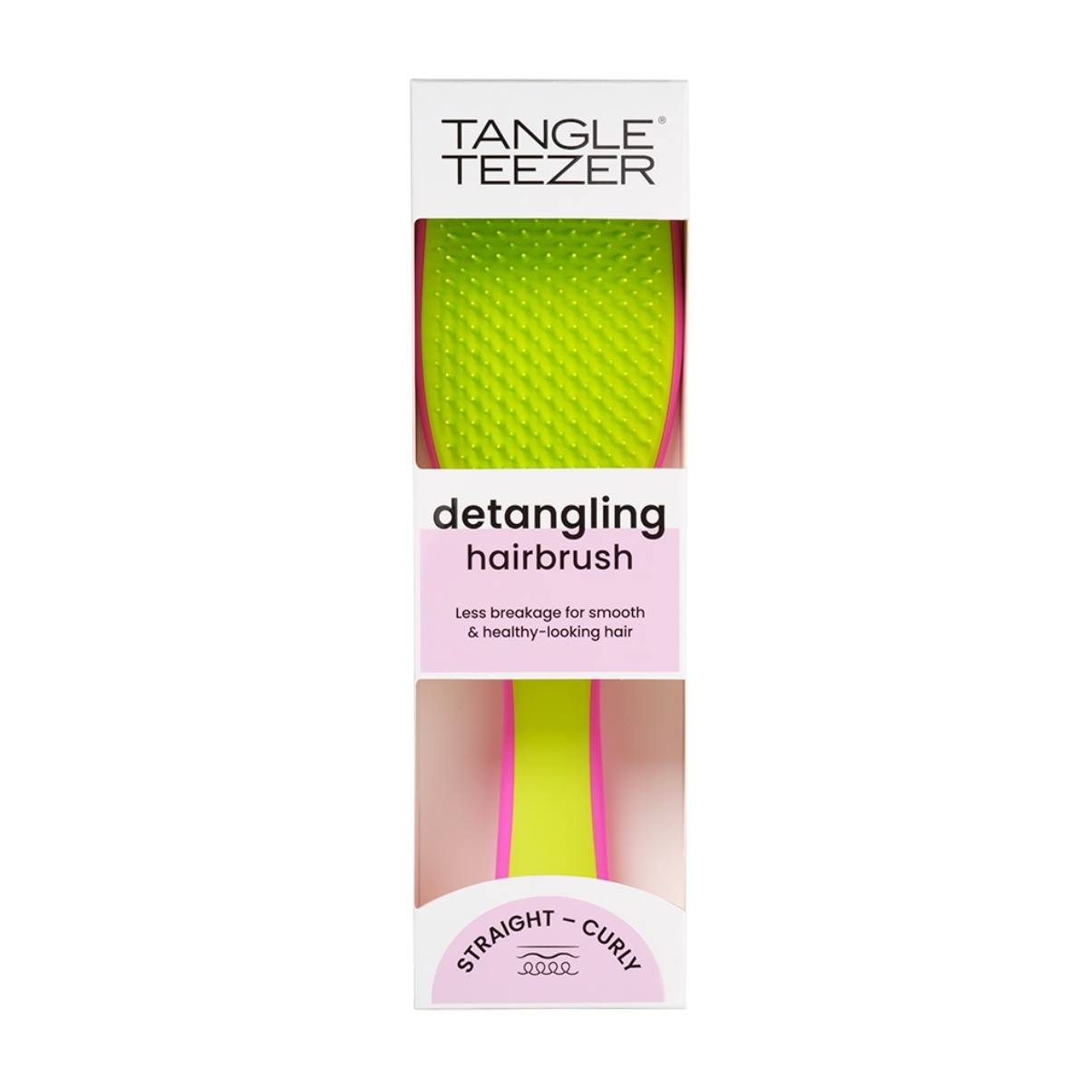 Tangle Teezer Detangler Brush Pink Green - Healtsy