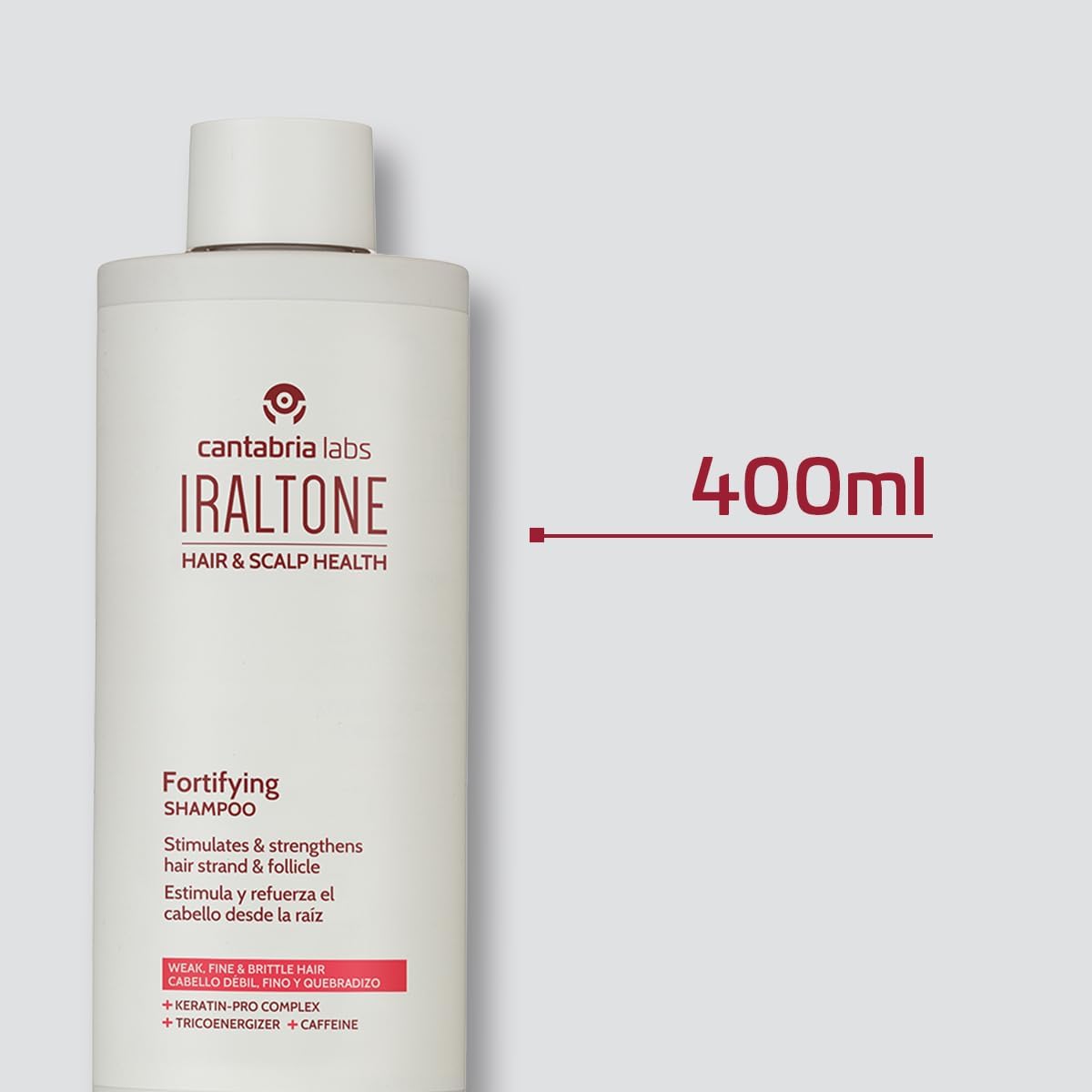 Iraltone Fortifying Shampoo - 400ml - Healtsy
