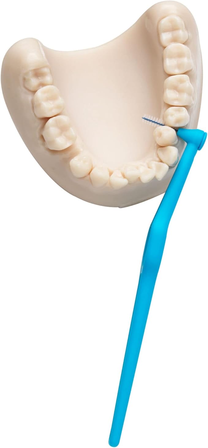 Original Tepe Intermediate Brush 0.6mm Blue (x6 units) - Healtsy