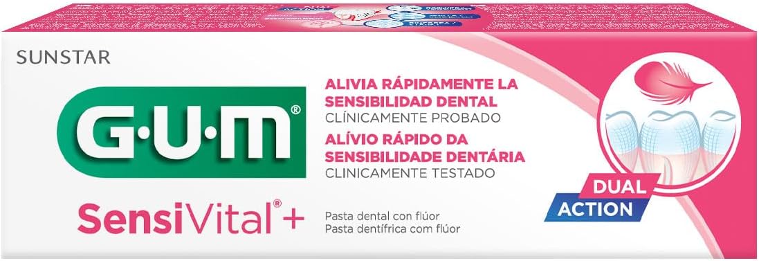 Gum Sensivital + Toothpaste - 75ml - Healtsy