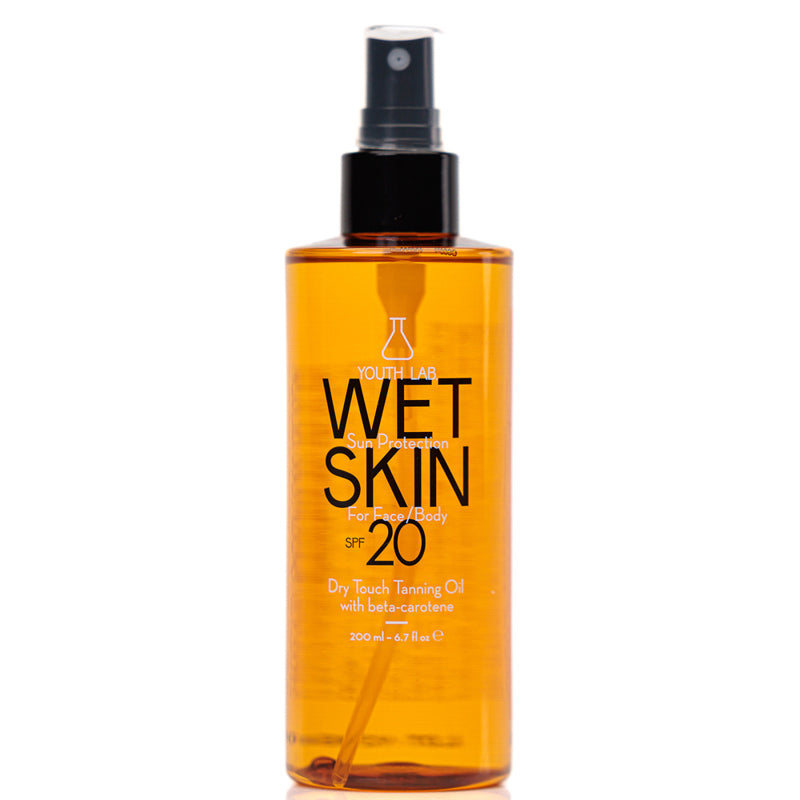 Youth Lab Wet Skin Dry Touch Tan Oil SPF20 200ml - Healtsy