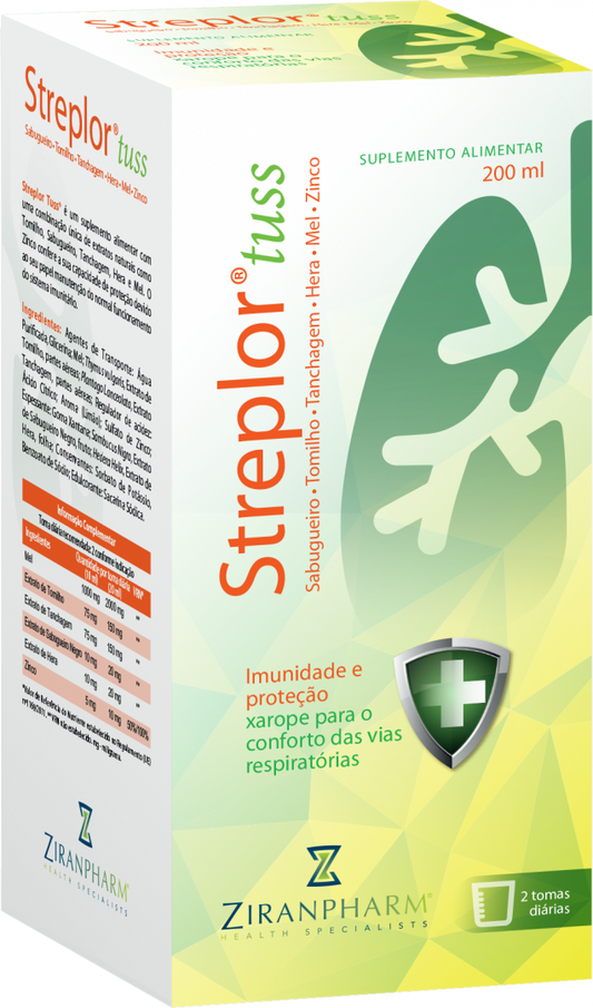 Streplor Tuss oral solution - 200ml - Healtsy