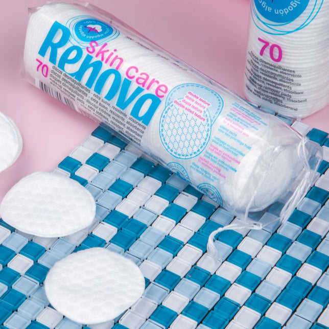 Renova Skincare Mini Cotton Discs (x70 units) - Healtsy