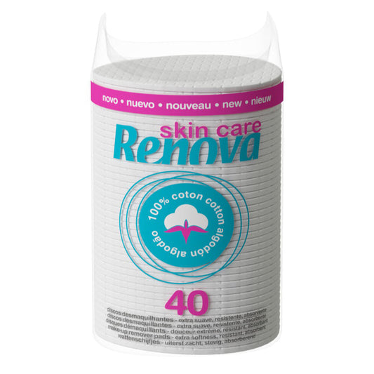Renova Skincare Cotton Maxi Discs (x40 units) - Healtsy