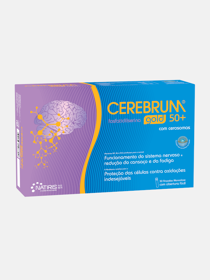 Cerebrum Gold 50+ - 10ml (x30 ampoules) - Healtsy