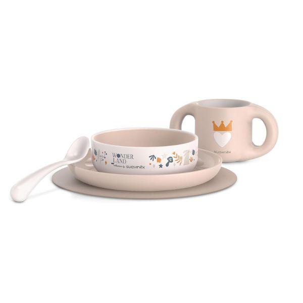 Suavinex Learning Tableware Set _+6M _ Girls - Healtsy