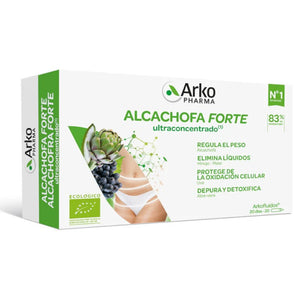 Arkofluido Artichoke Strong (x20 drinkable ampoules) - Healtsy