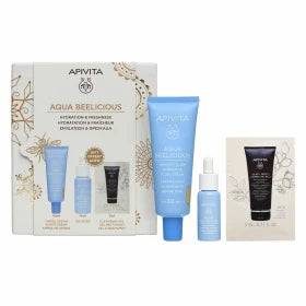 Apivita Aqua Beelicious Tinted Cream SPF30 + Booster Offer 10ml + Cleansing Gel 5ml