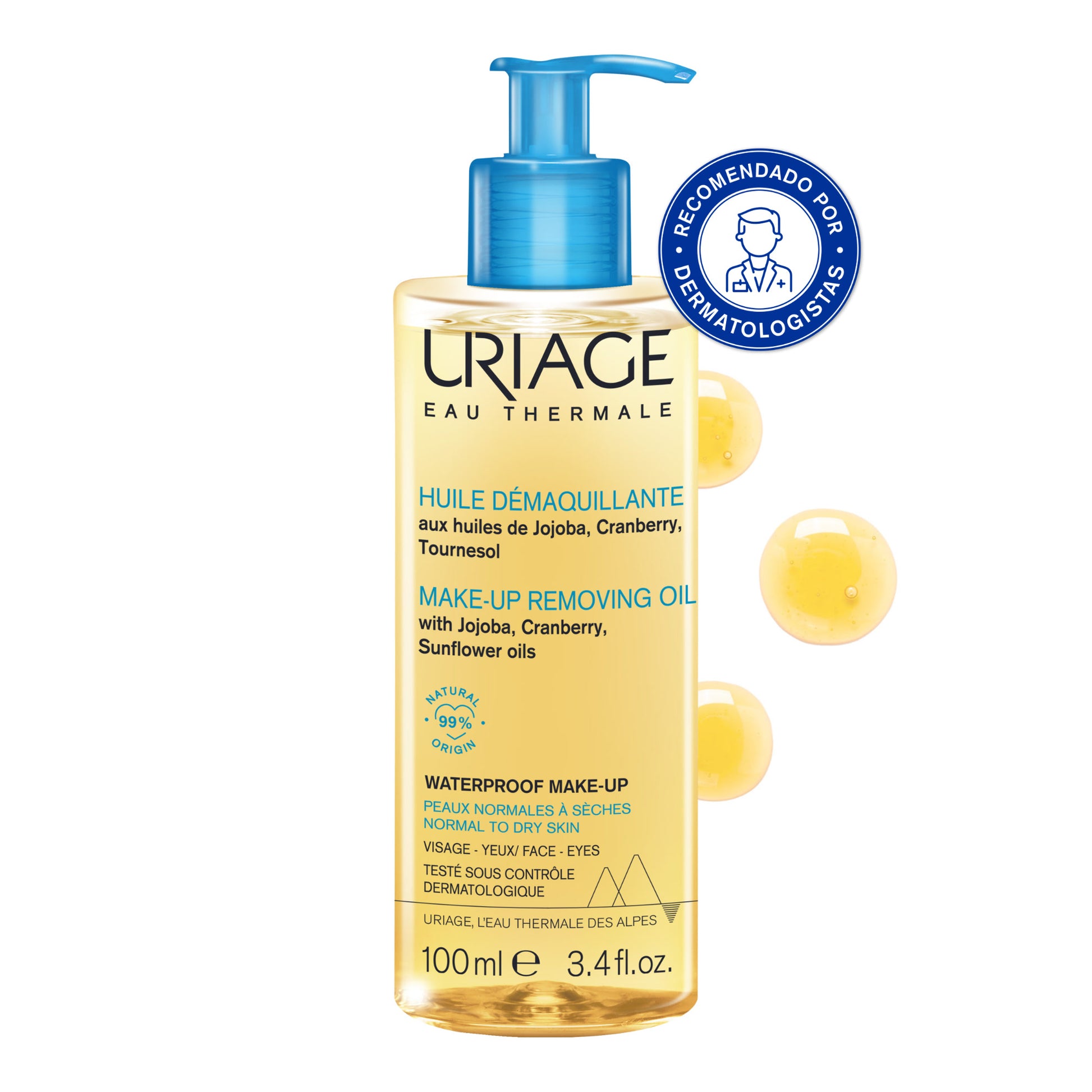 Uriage Make-up Remover Oil - 100ml - Healtsy