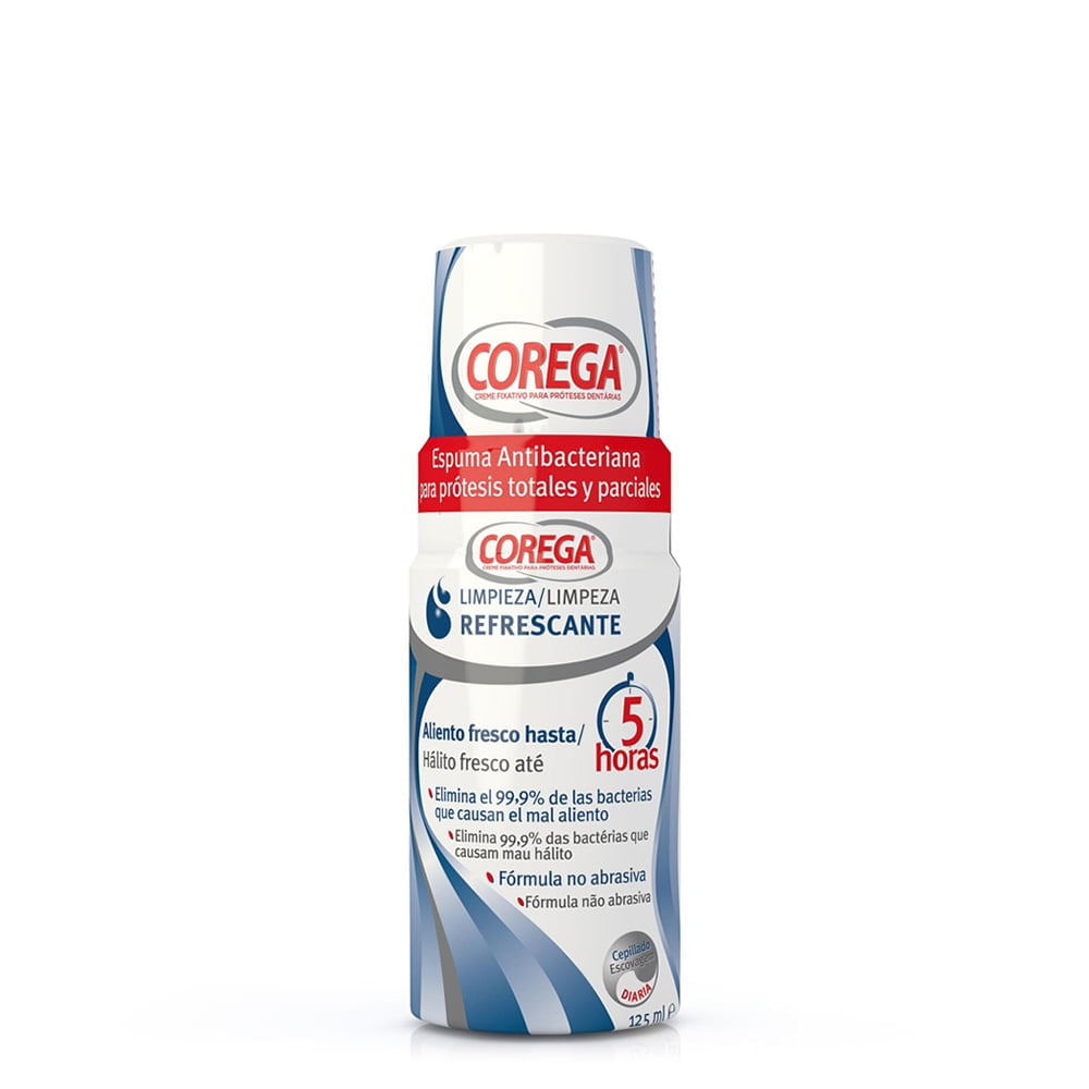 Corega Foam Prosthesis Cleaning - 125ml - Healtsy
