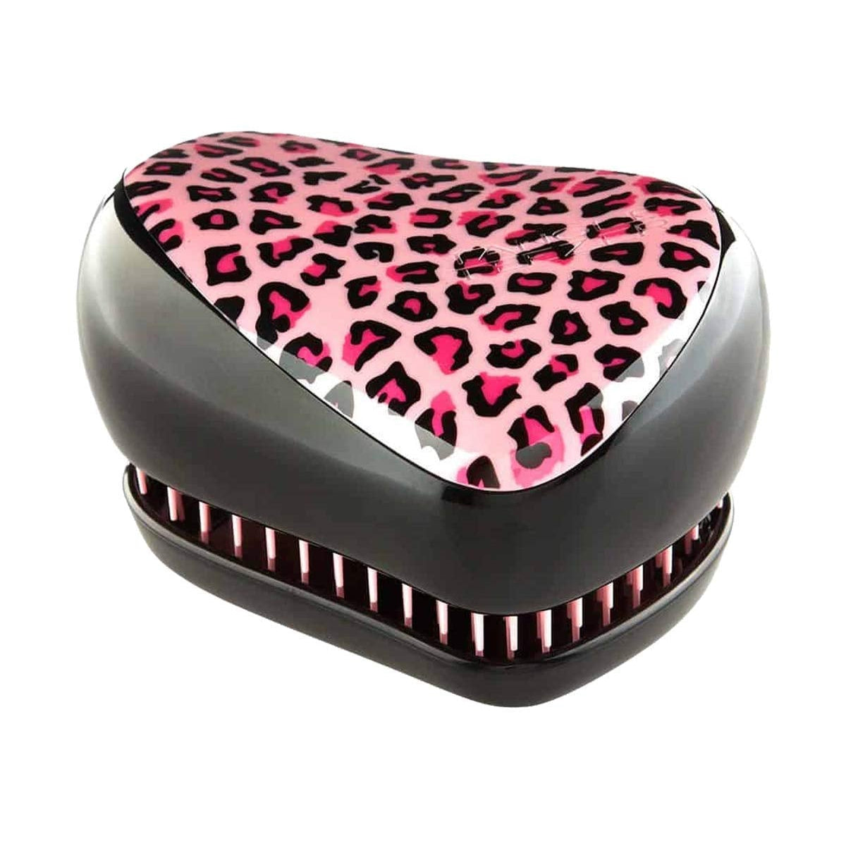 Tangle Teezer Pink Leopard Compact Hair Brush - Healtsy