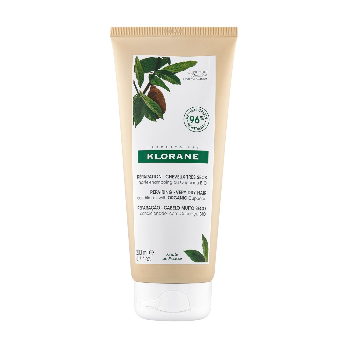 Klorane Capilar Butter Balm Cupuacu Bio - 50Ml