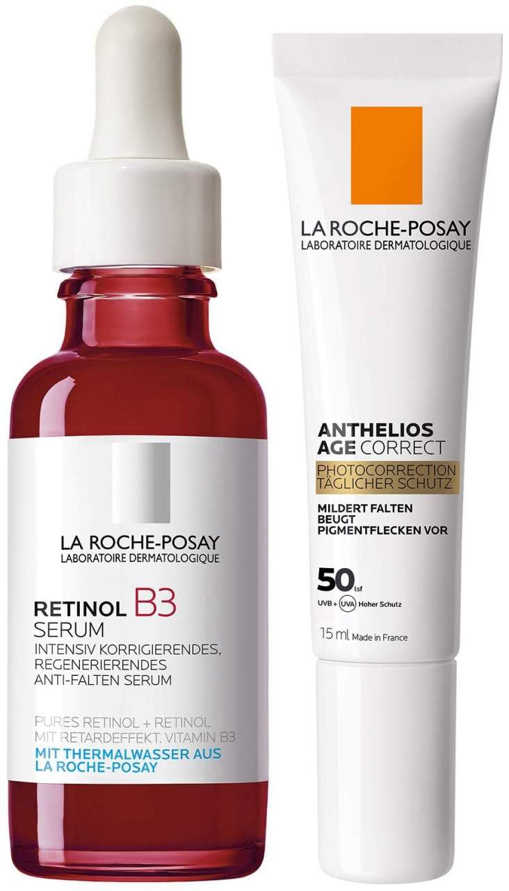 La Roche-Posay Retinol B3 Serum – 30 ml + La Roche-Posay Anthelios Age Correct SPF – 15 ml