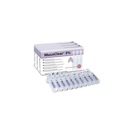 Logista Mucoclear 3% Inhalation Solution - 4ml (x20 units) - Healtsy