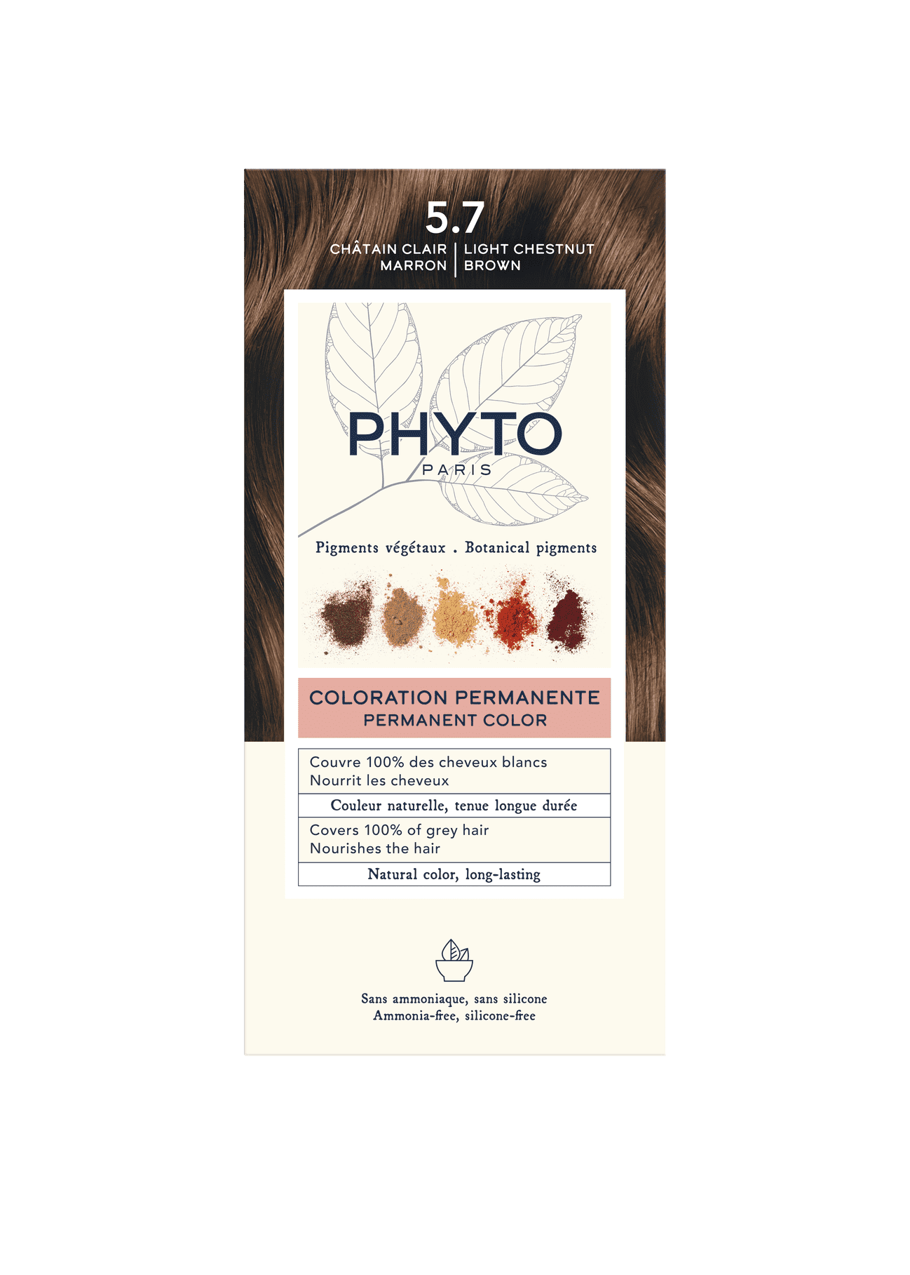 Phytocolor Kit 5.7_ Light Brown_ Brown