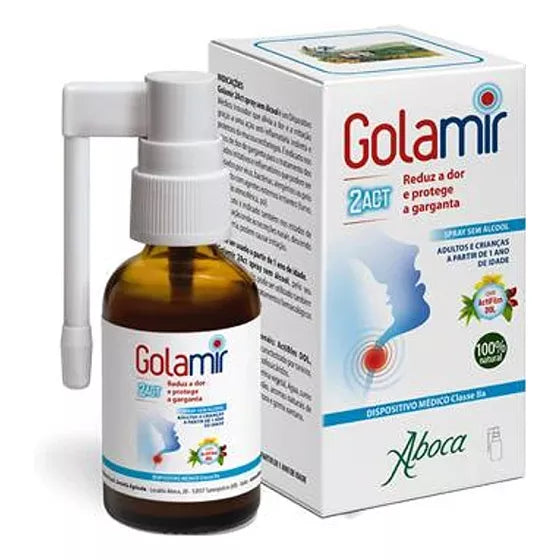 Golamir 2act Spray without Alcohol - 30ml - Healtsy