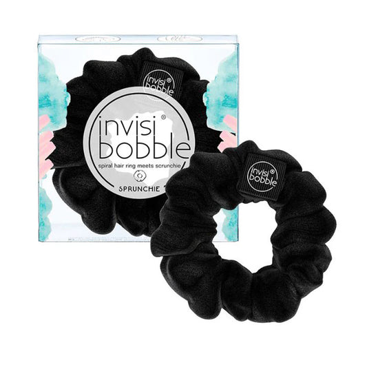 Invisibobble Elastic Hair Sprunchie True Black - Healtsy