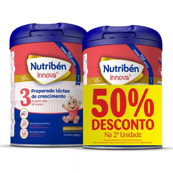 Nutriben Innova 3 Growth Milk - 800g (Double Pack) - Healtsy