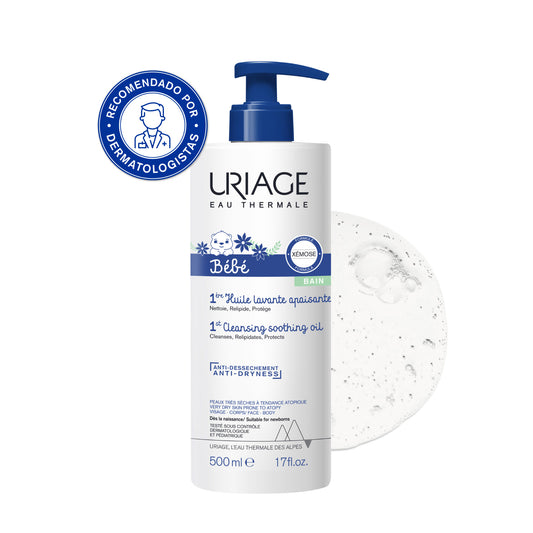 Uriage Baby 1st Soothing Wash Oil - 500ml - Healtsy