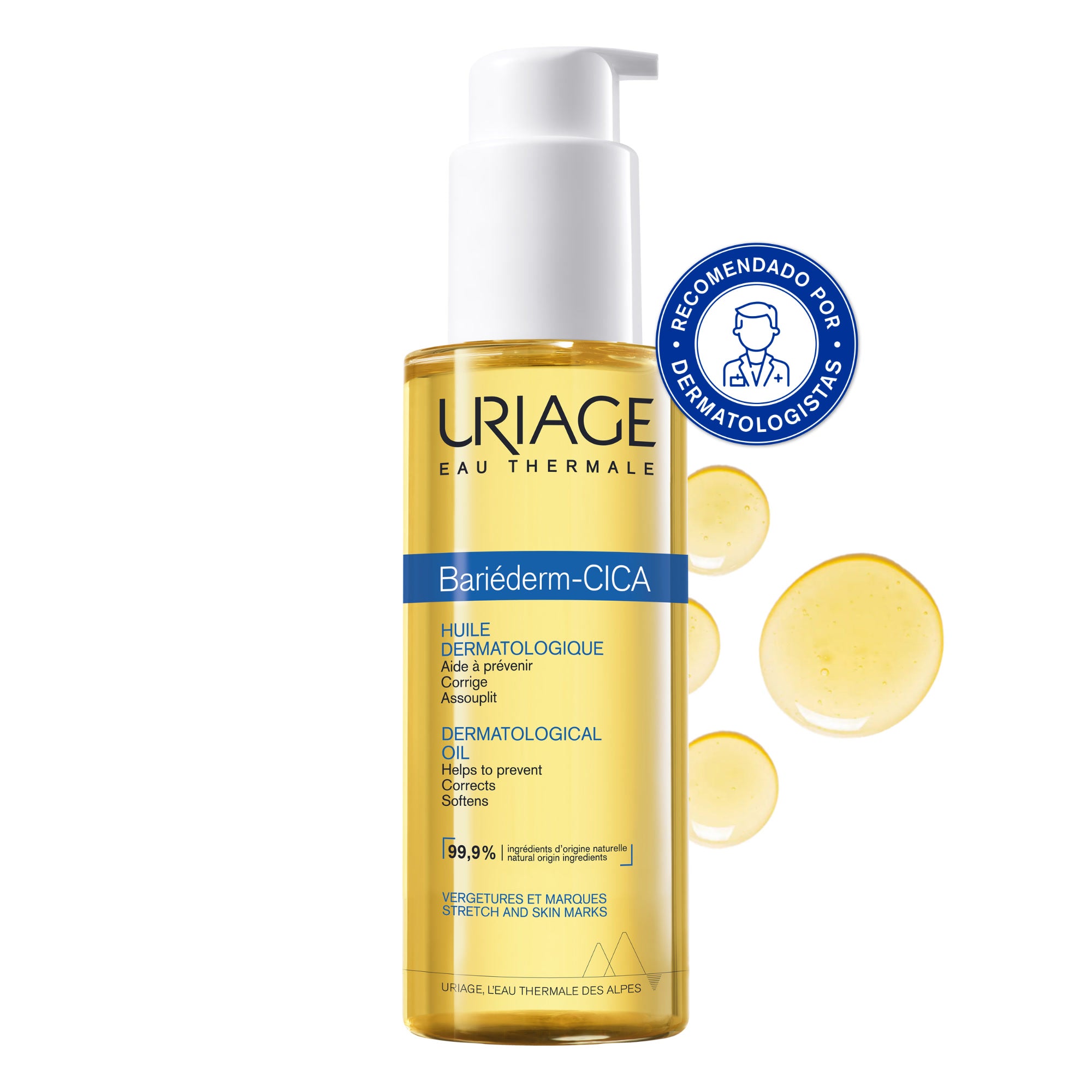 Uriage Bariederm Cica Dermatological Oil - 100ml - Healtsy