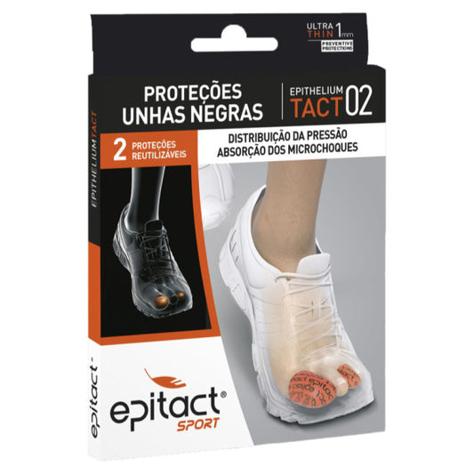 Epitact Sport Black Nail Protector Size XL (x2 units) - Healtsy