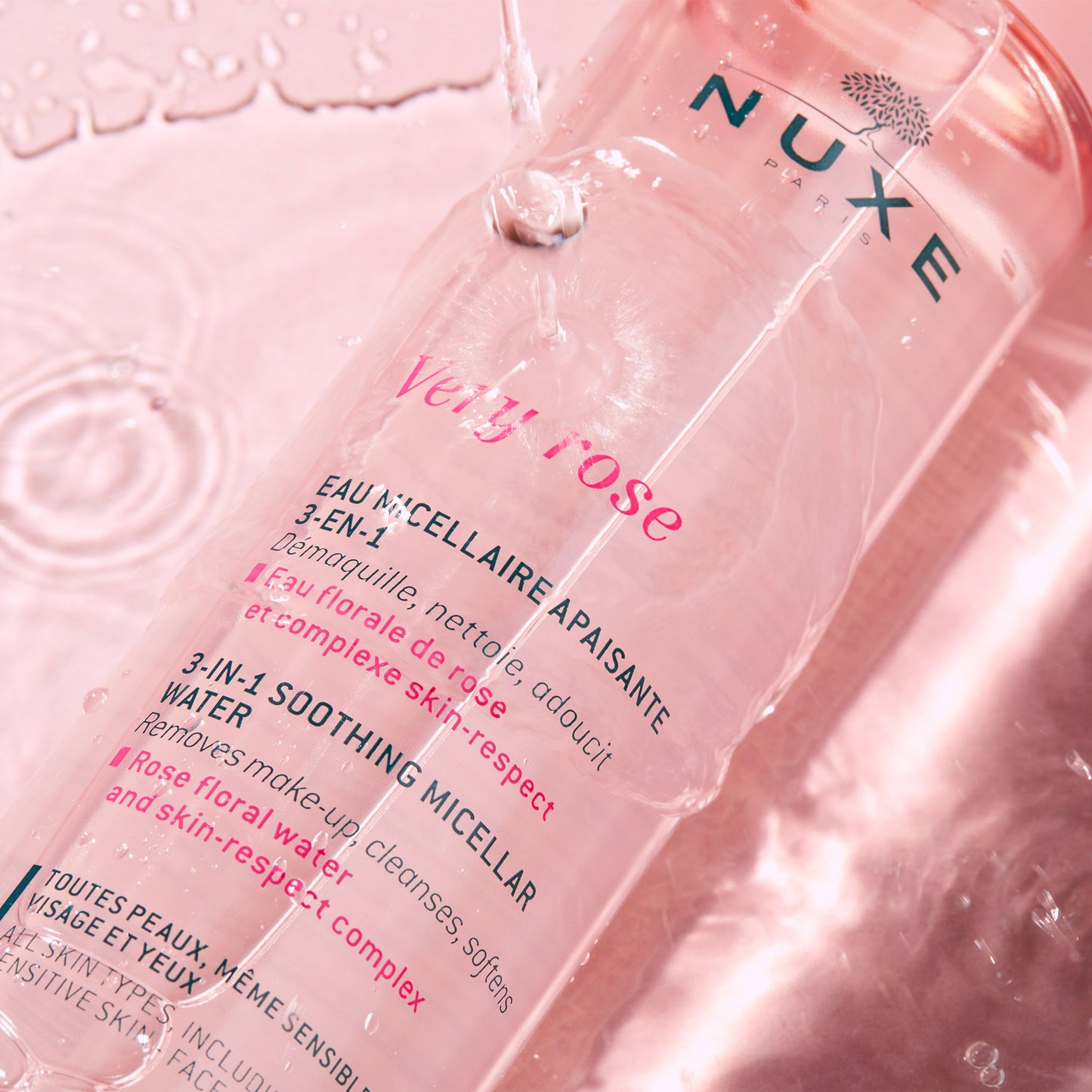 Nuxe Very Rose Agua Micelar Hidratante Piel Normal - 200ml