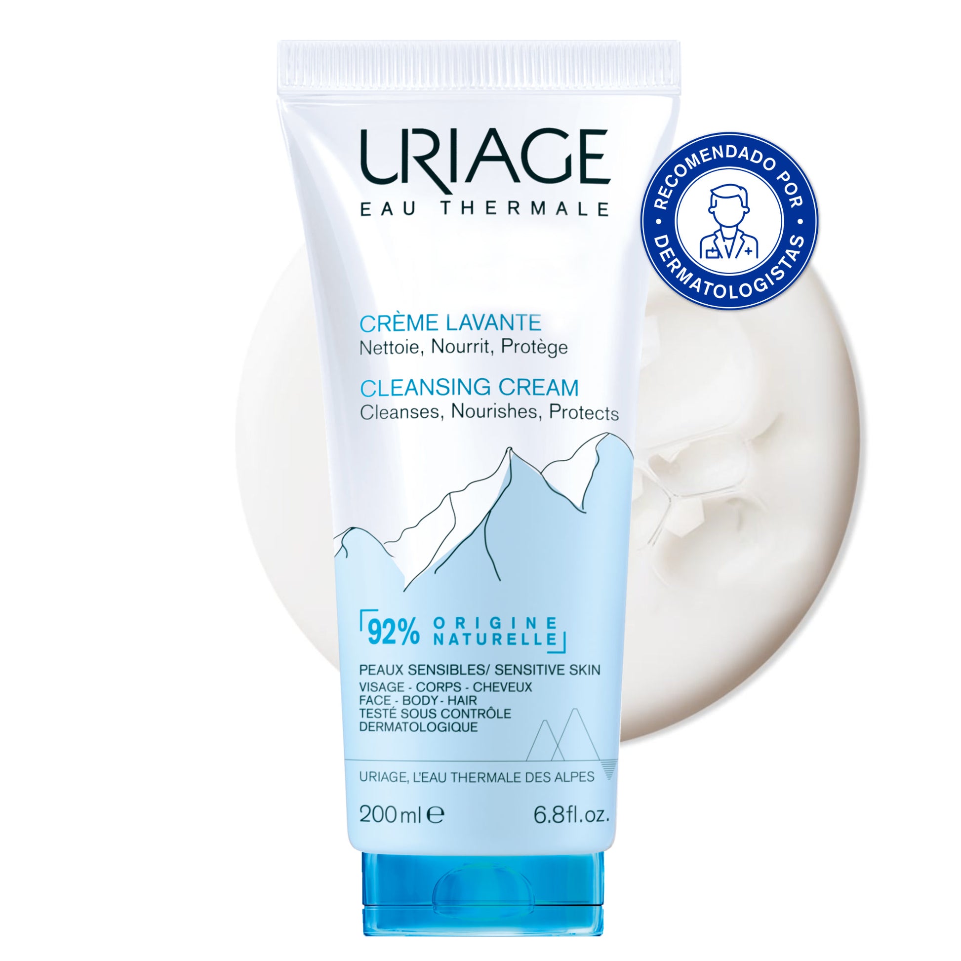 Uriage Cleansing Cream - 200ml - Healtsy