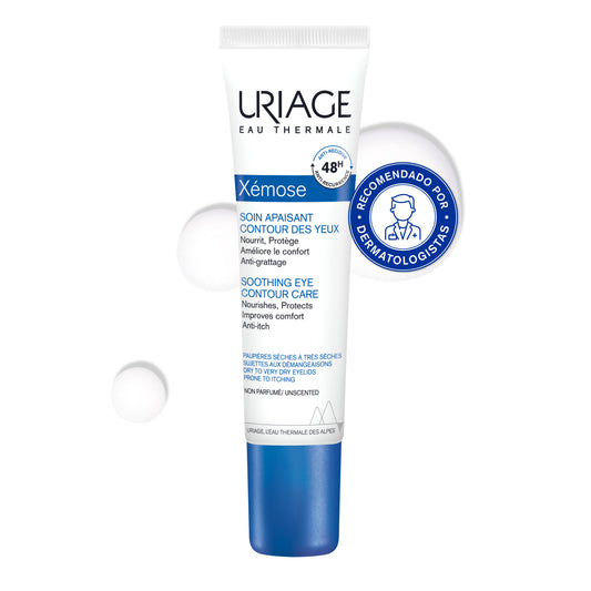 Uriage Xemose Smooth Contour Eye Cream - 15ml - Healtsy
