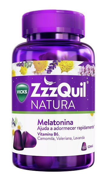 ZzzQuil Natura (x60 gums) - Healtsy