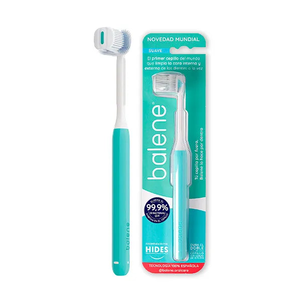 Balene Toothbrush_Medium_ Aquamarine - Healtsy