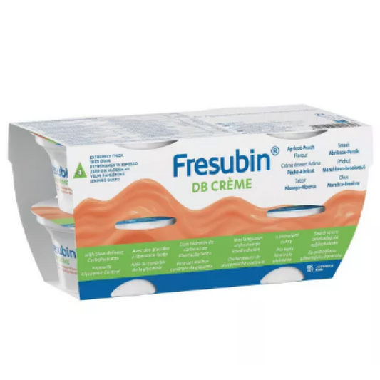 Fresubin DB_ Cream PEACH & APRICOT - 125g (x4 units) - Healtsy