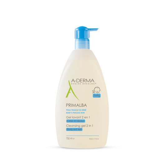 A-Derma Primalba Body/Hair Gel - 750ml - Healtsy